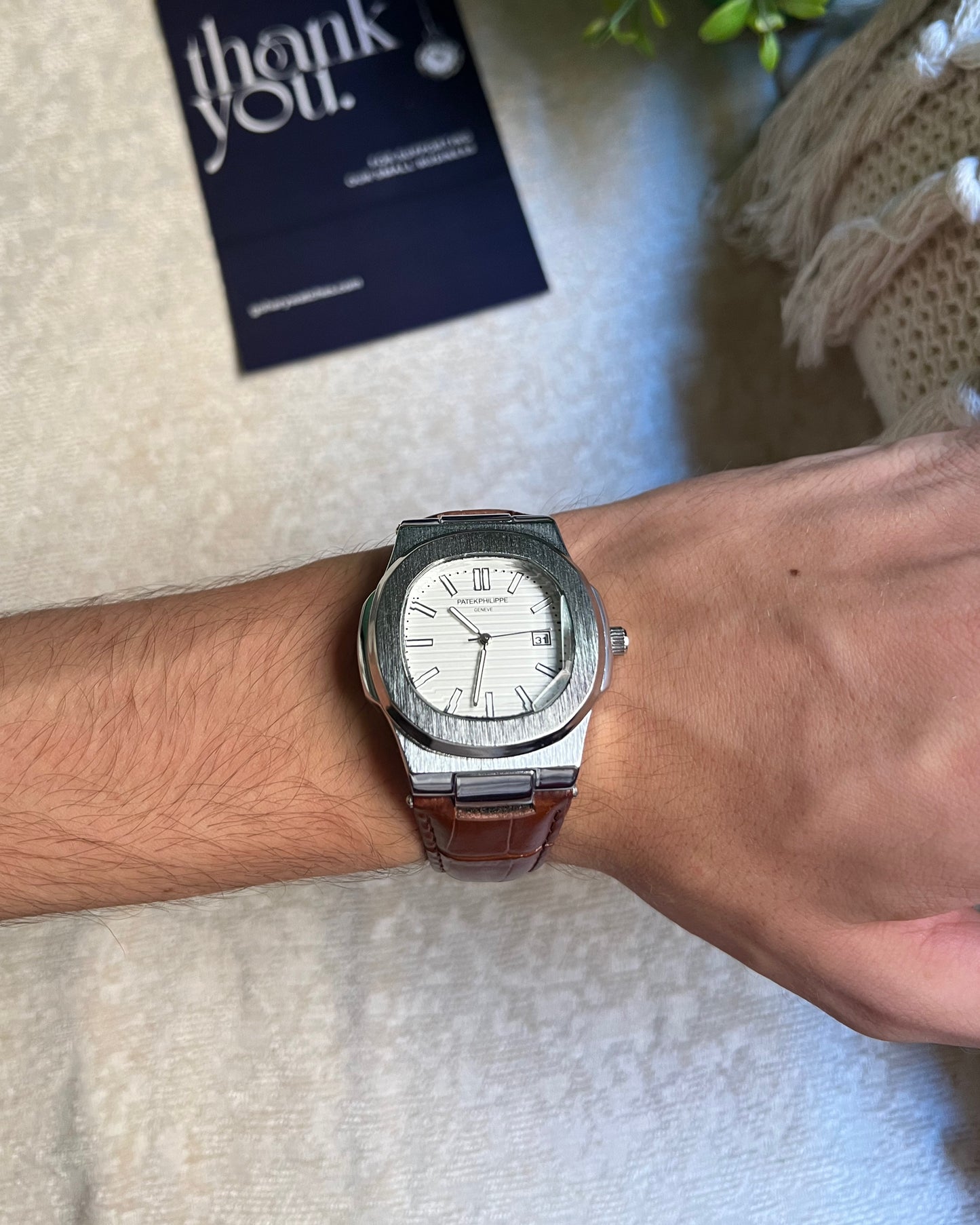 Patek Philippe 1 Leather Strap
