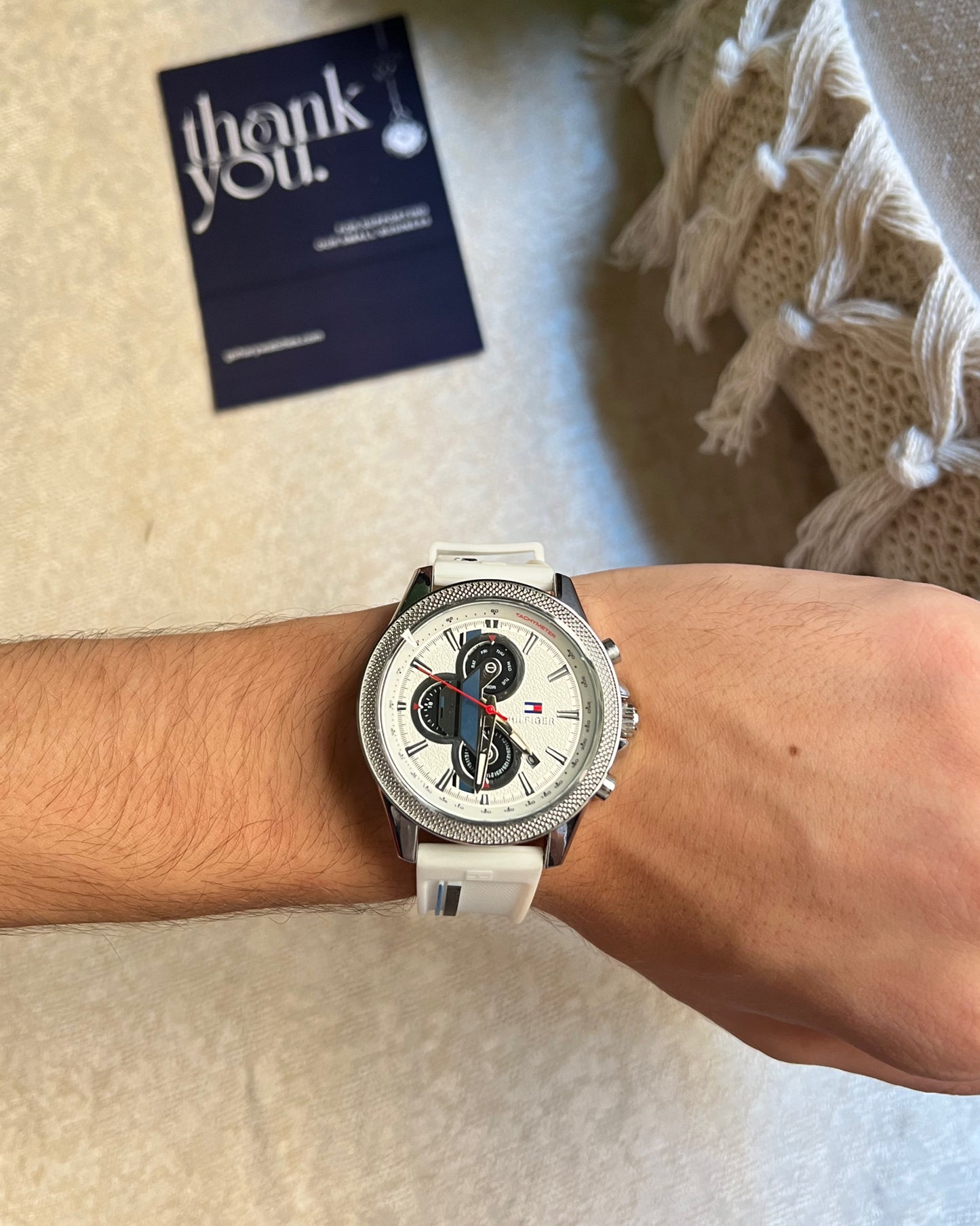 Tommy Rubber Watch 1