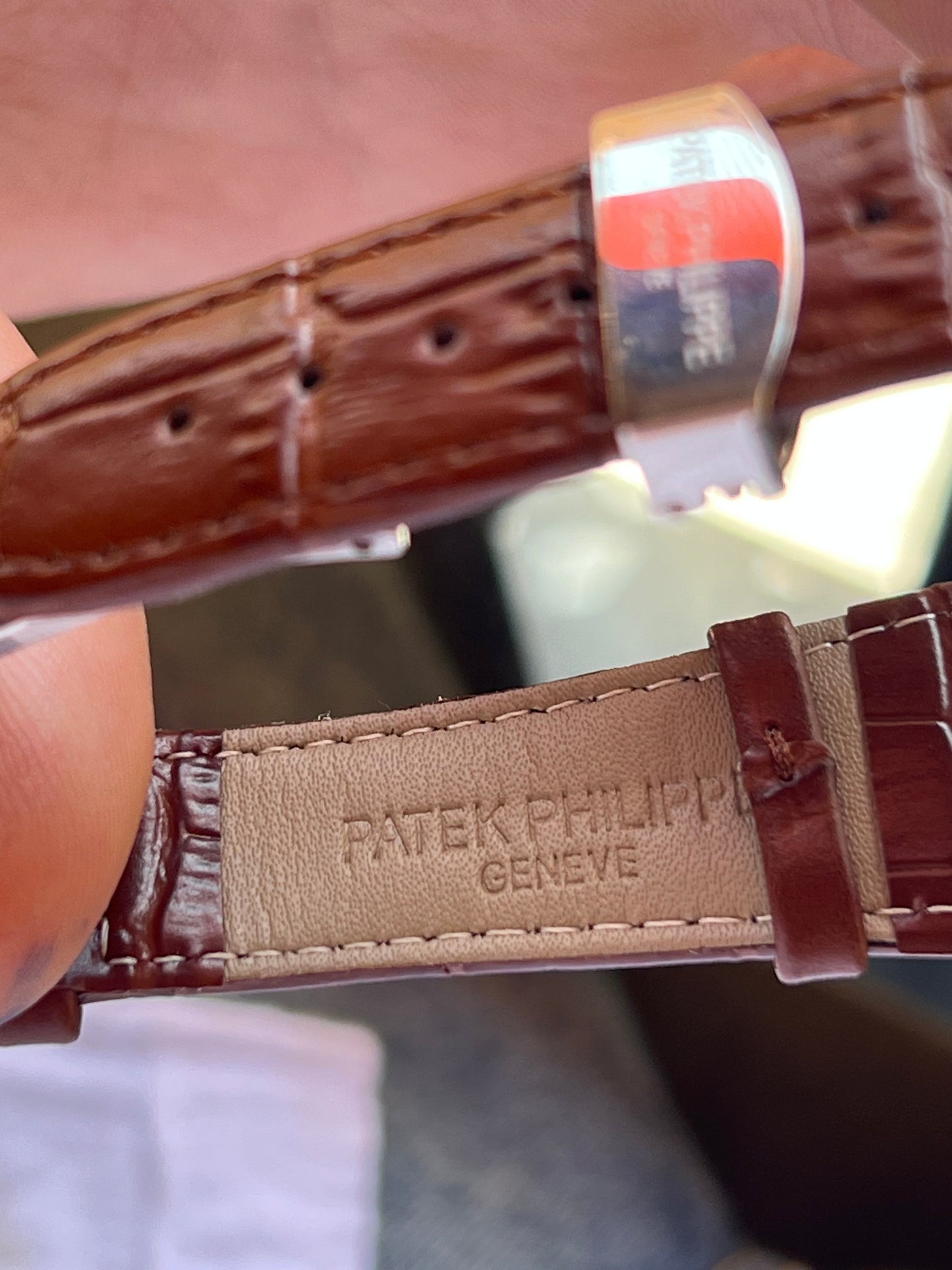 Patek Philippe 1 Leather Strap