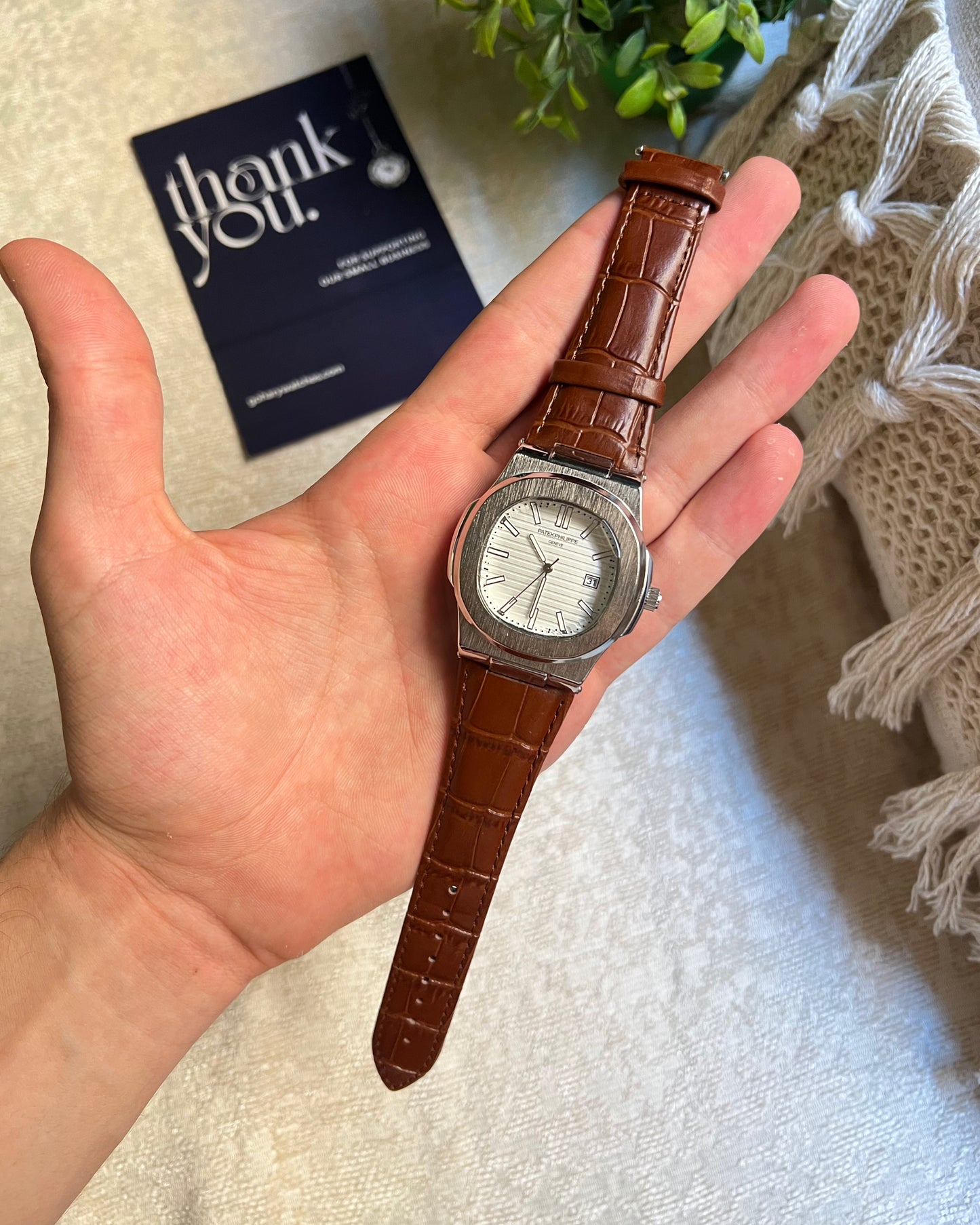 Patek Philippe 1 Leather Strap