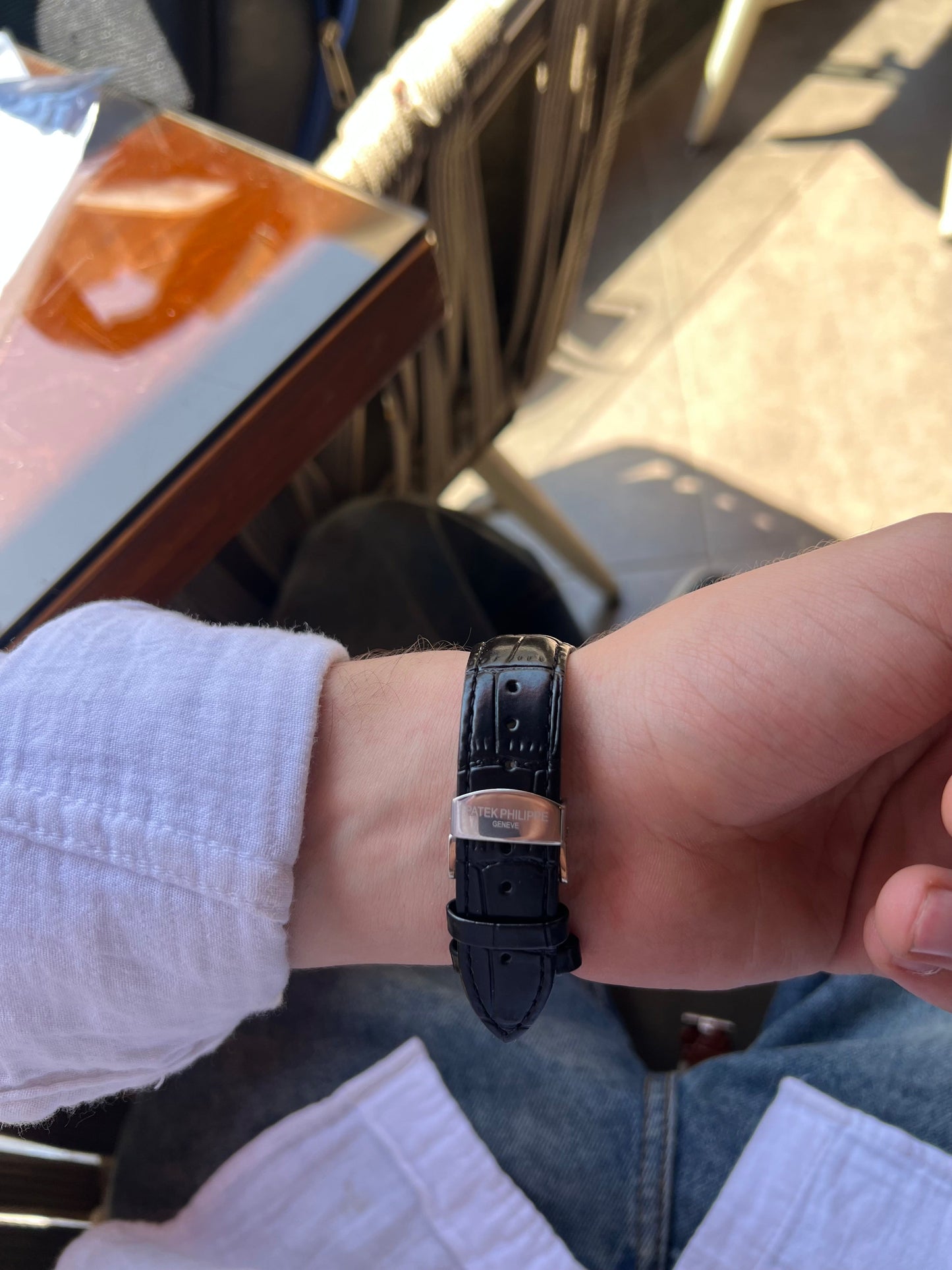 Patek Philippe 1 Leather Strap
