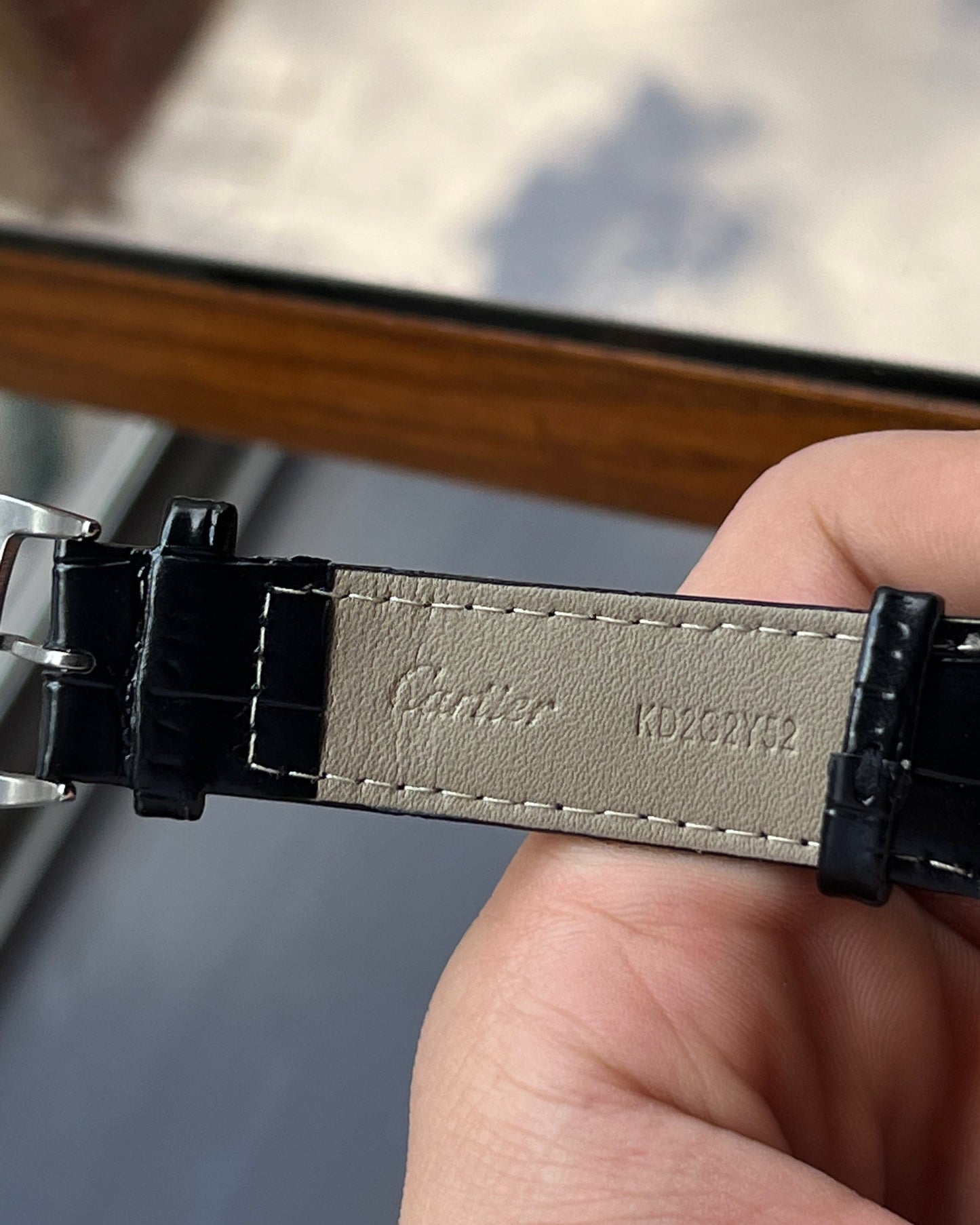 Cartier Tank Leather 22mm