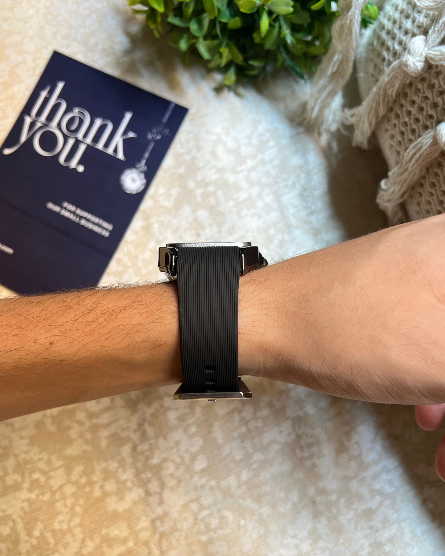 Cartier Santos Rubber