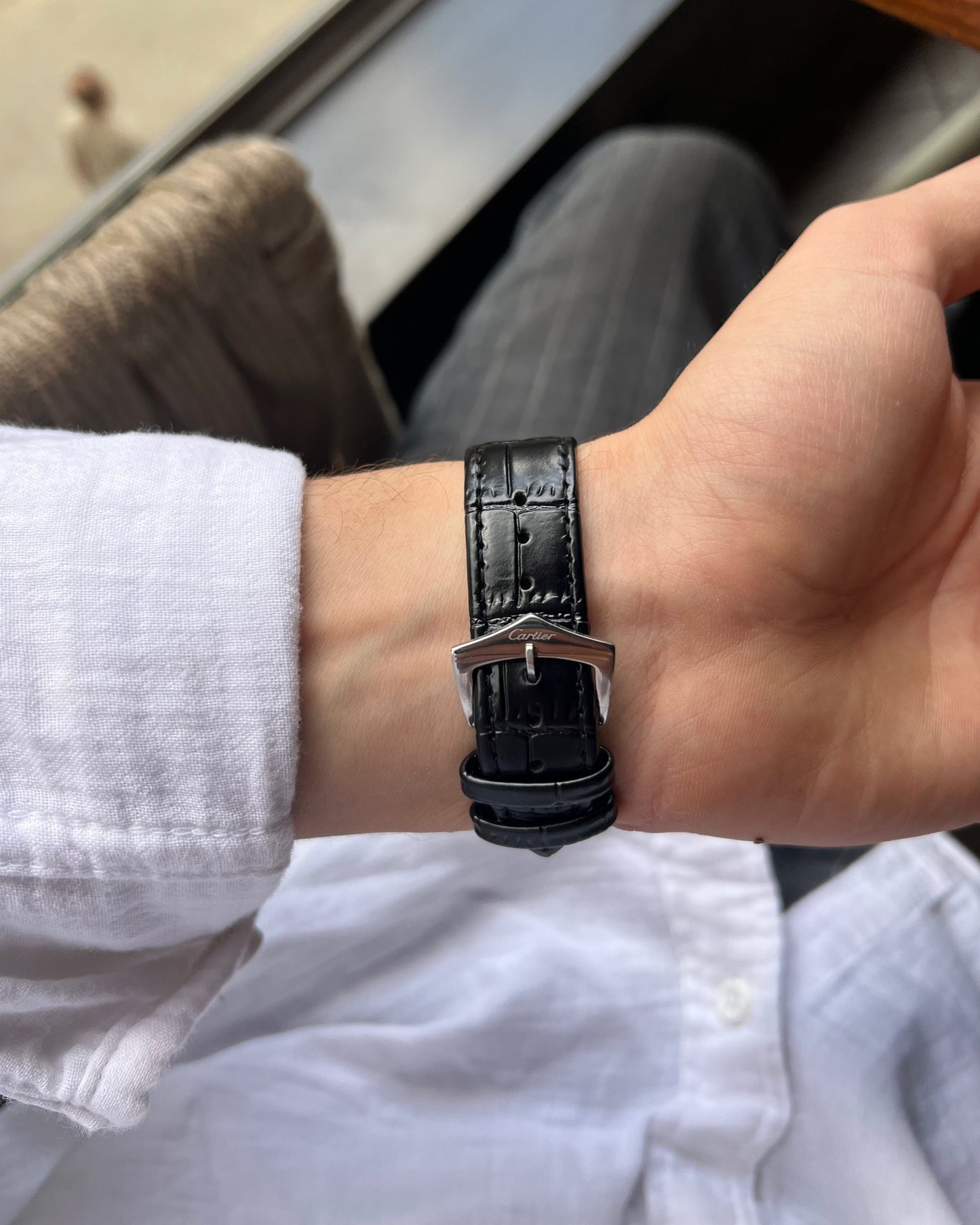 Cartier Tank Leather 22mm