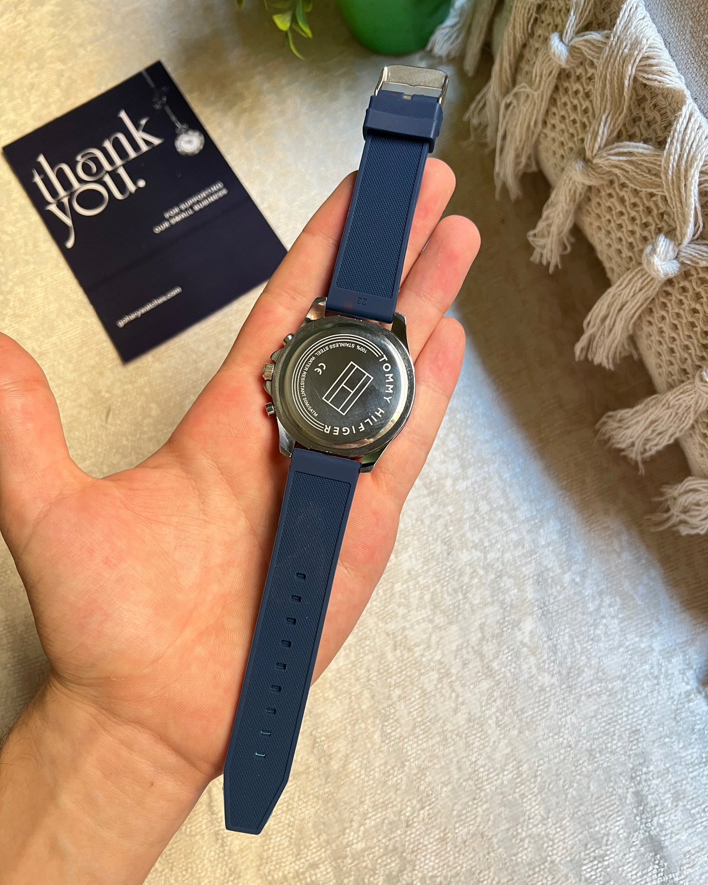 Tommy Rubber Watch 1