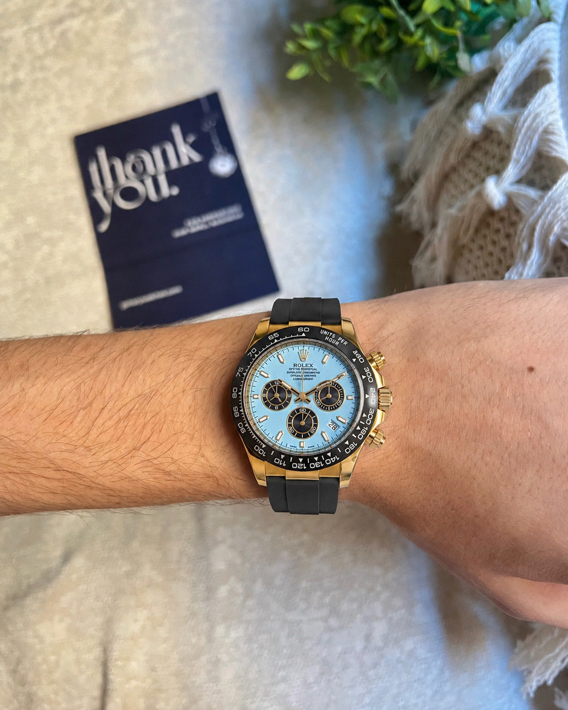 Rolex Rubber semi automatic