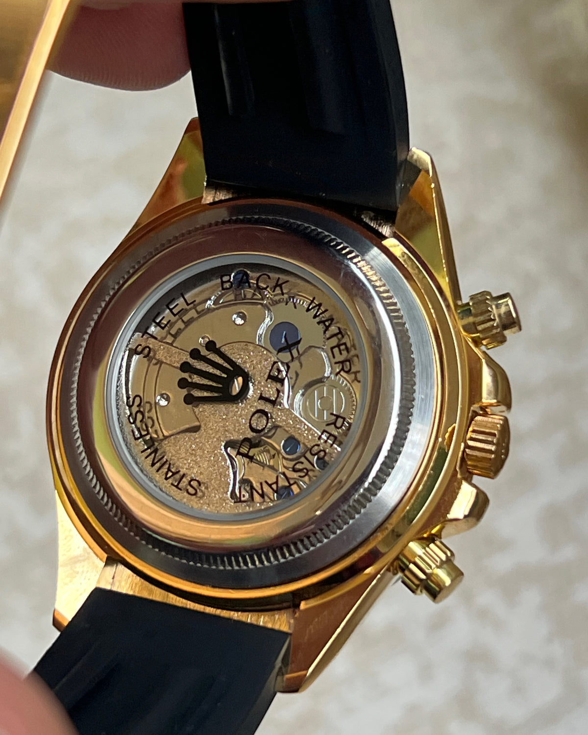 Rolex Rubber semi automatic