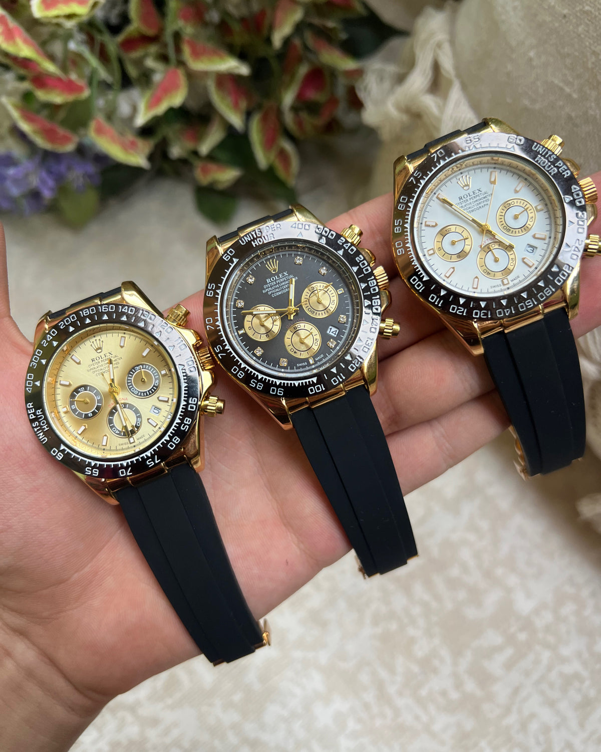 Rolex Rubber semi automatic