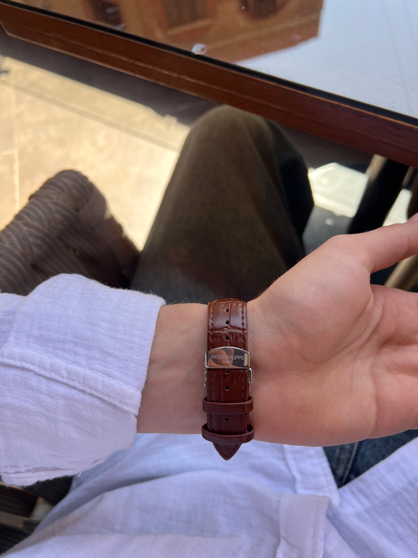 Patek Philippe 1 Leather Strap