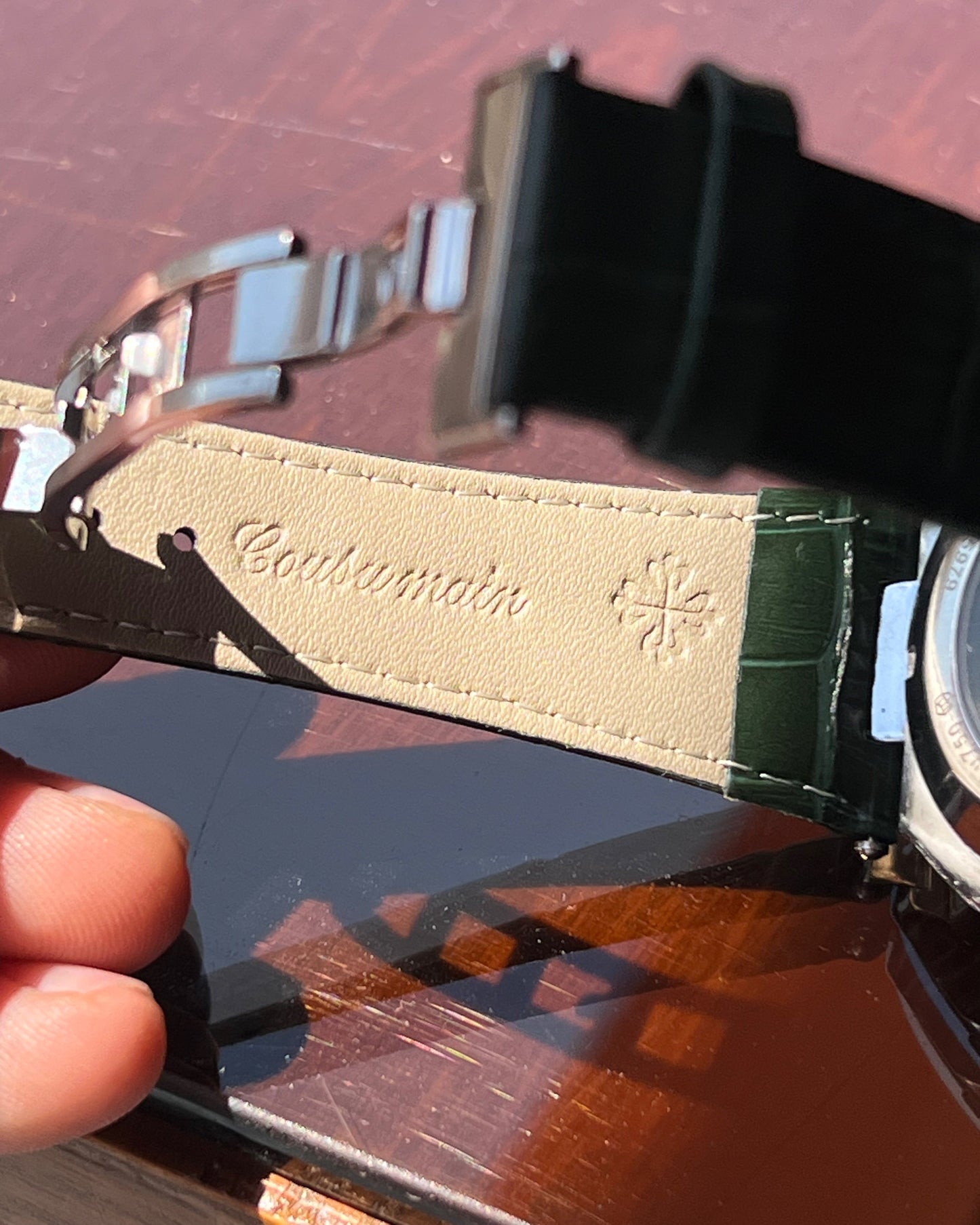 Patek Philippe Square Leather Strap