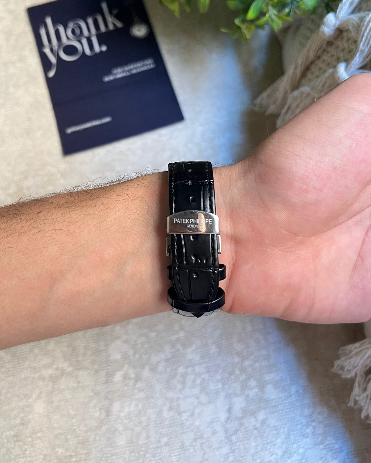 Patek Philippe 1 Leather Strap