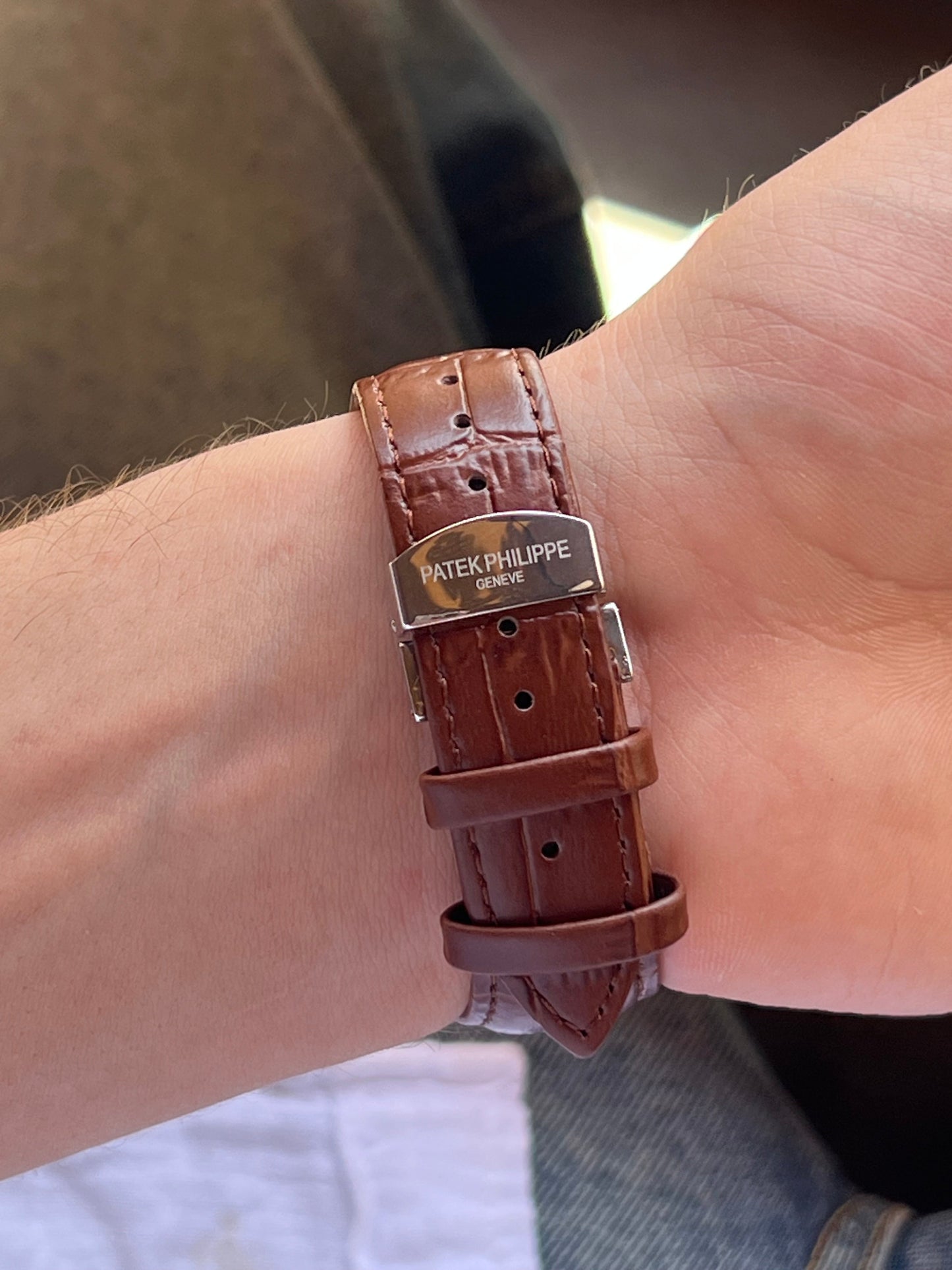 Patek Philippe 1 Leather Strap