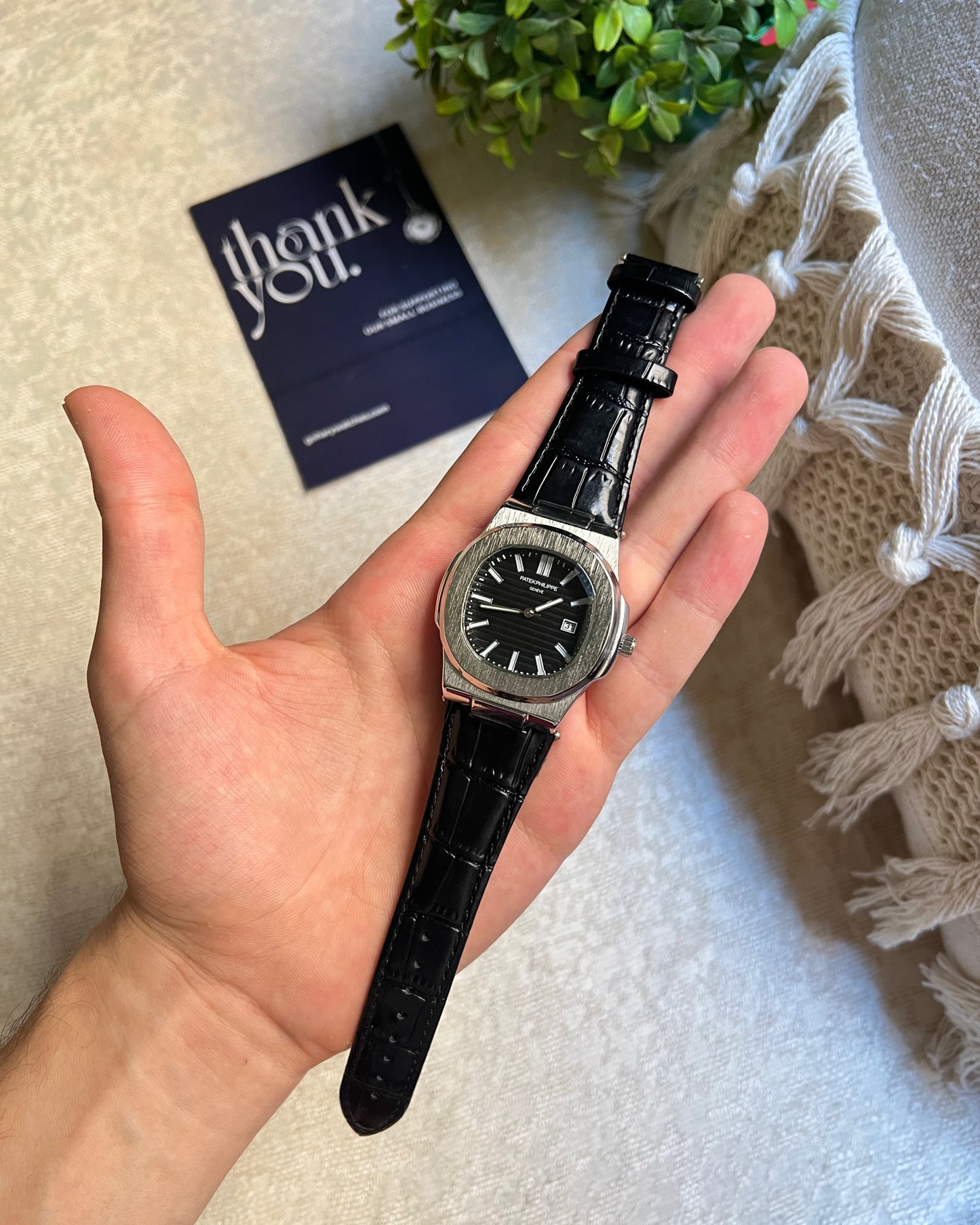 Patek Philippe 1 Leather Strap
