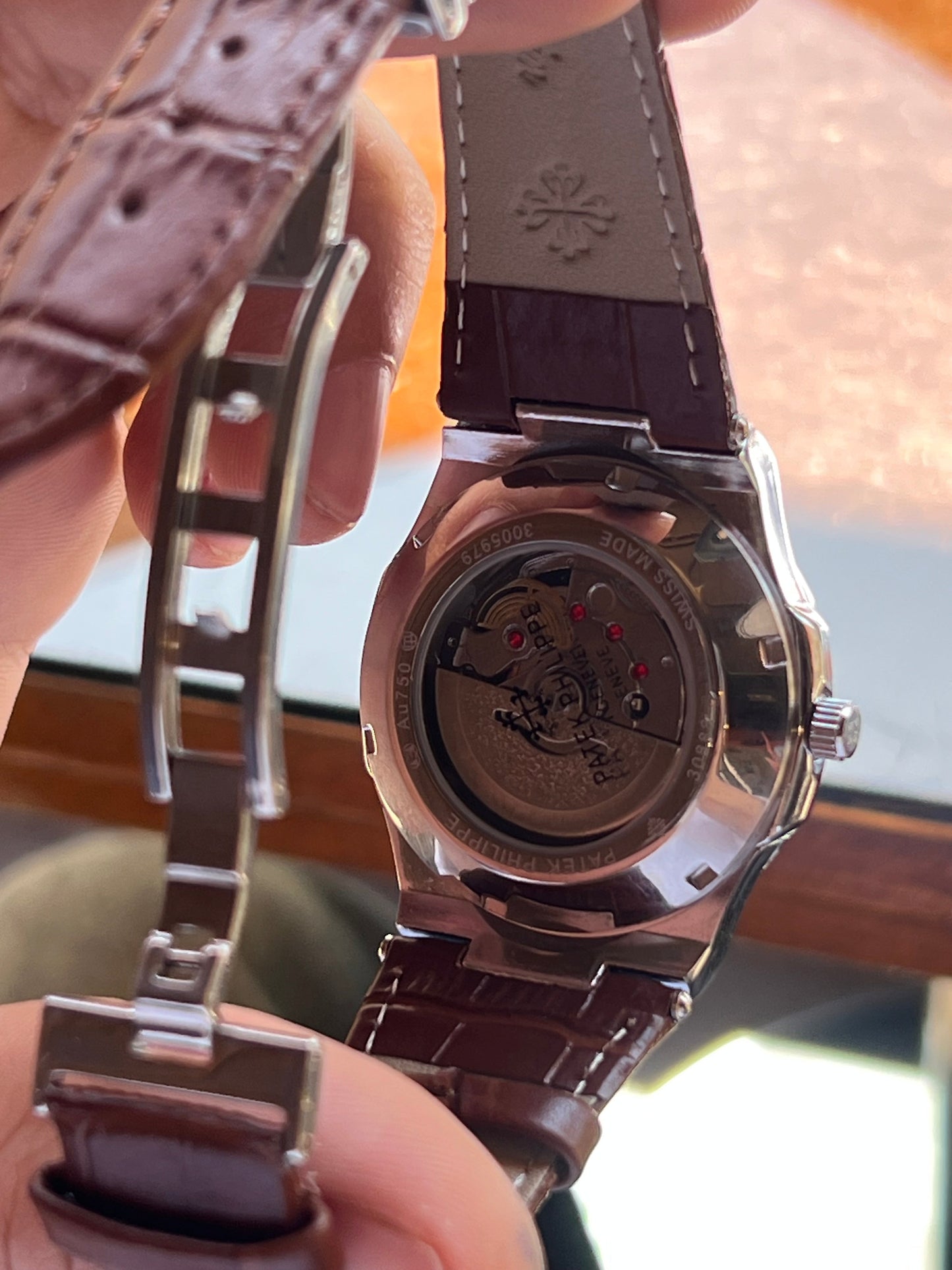 Patek Philippe 1 Leather Strap