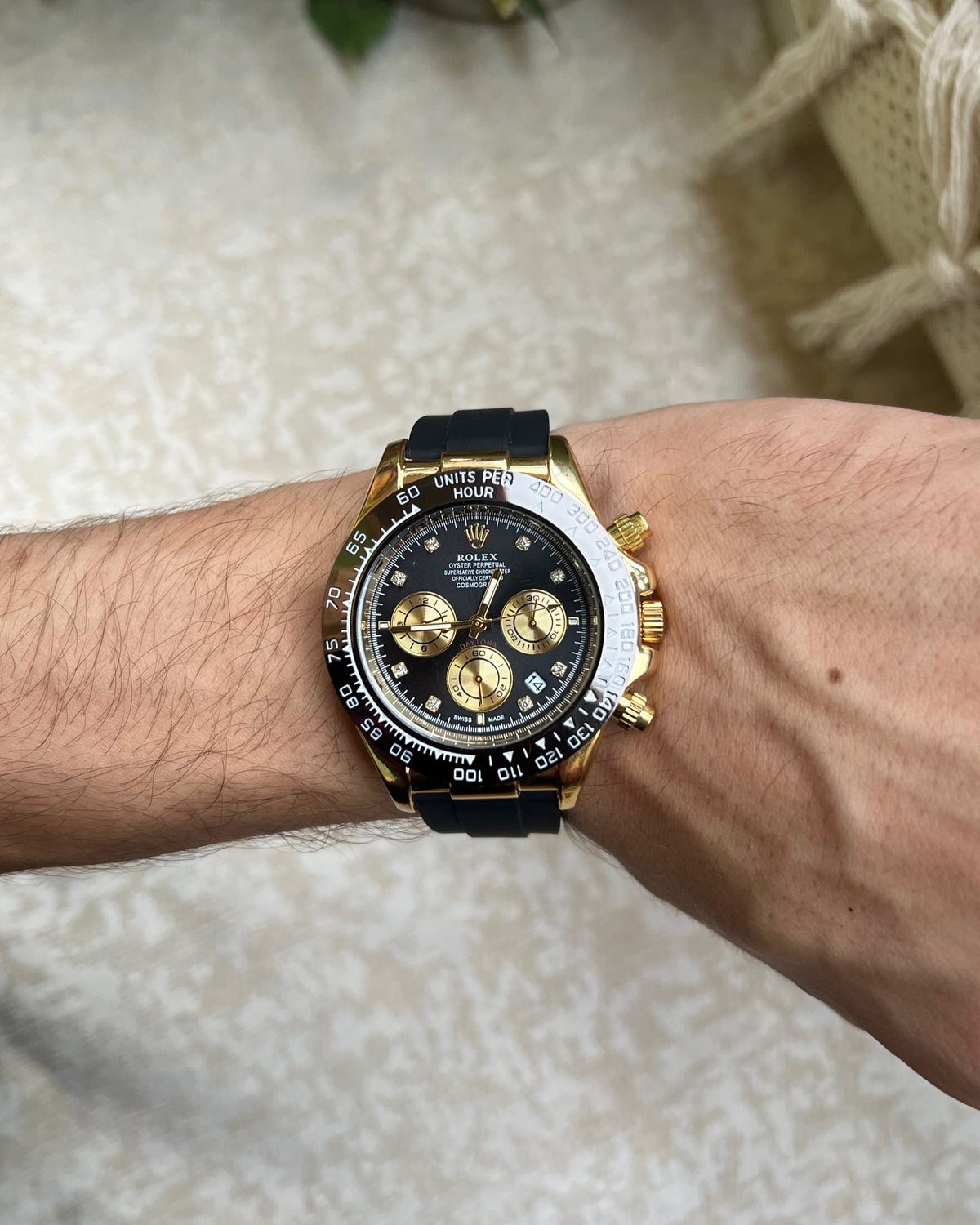 Rolex Rubber semi automatic