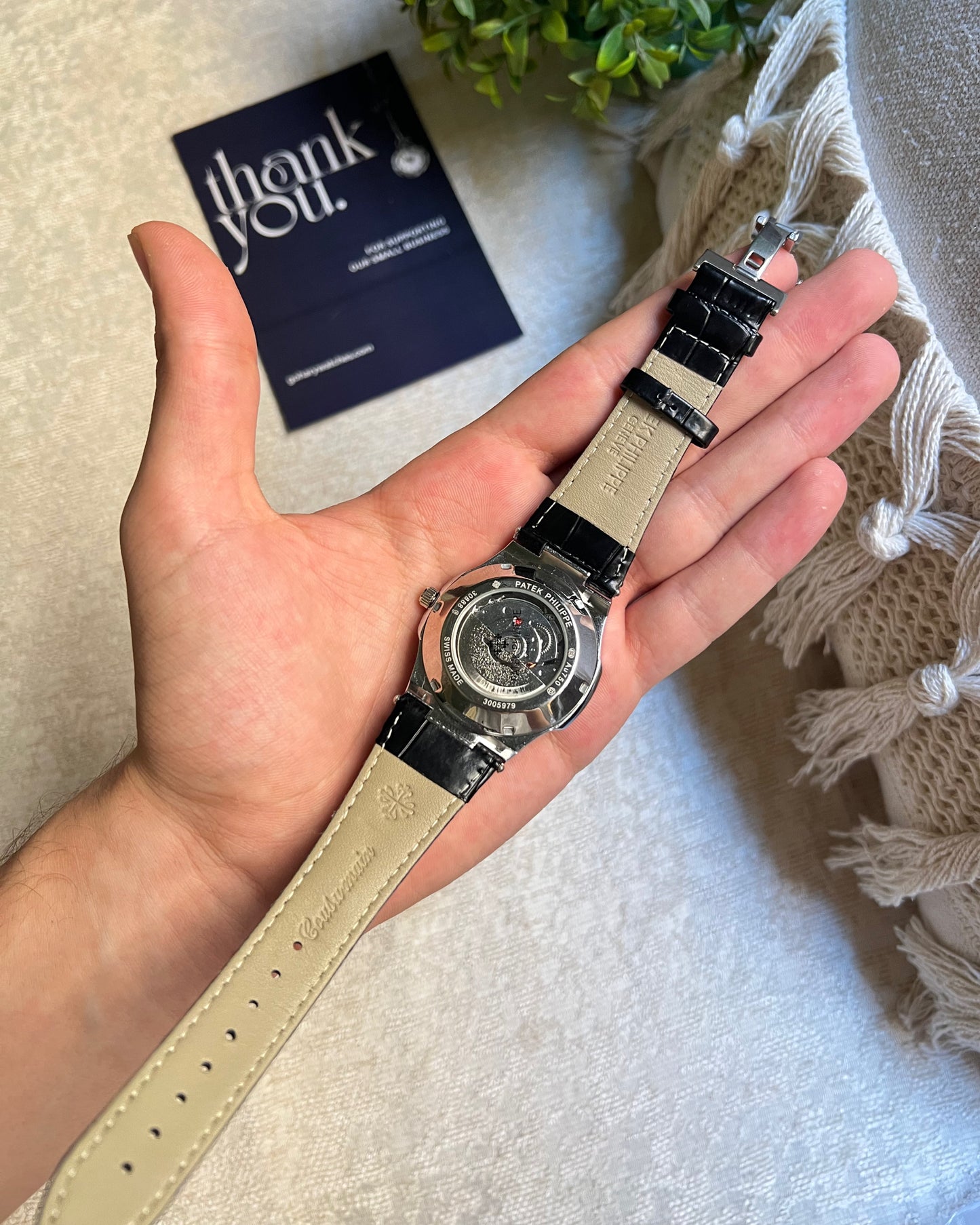 Patek Philippe 1 Leather Strap