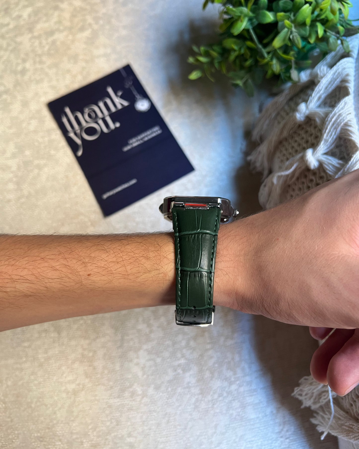 Patek Philippe Square Leather Strap