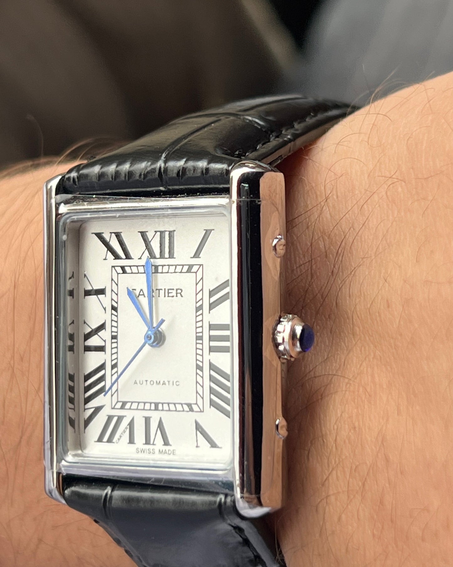 Cartier Tank Leather 22mm