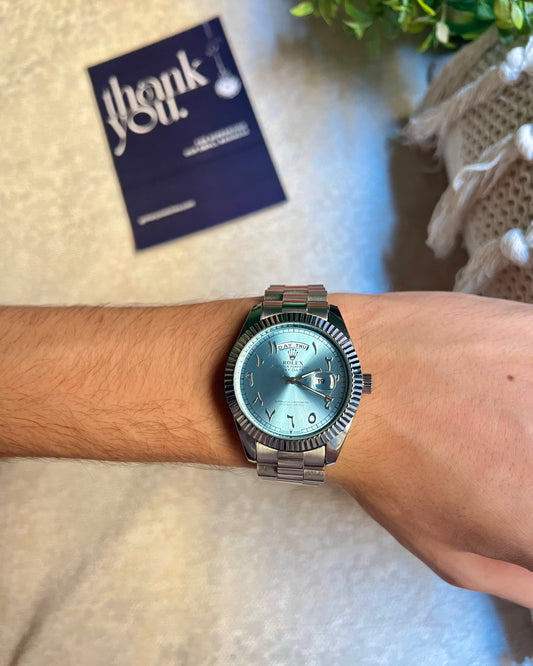 rolex arabic number