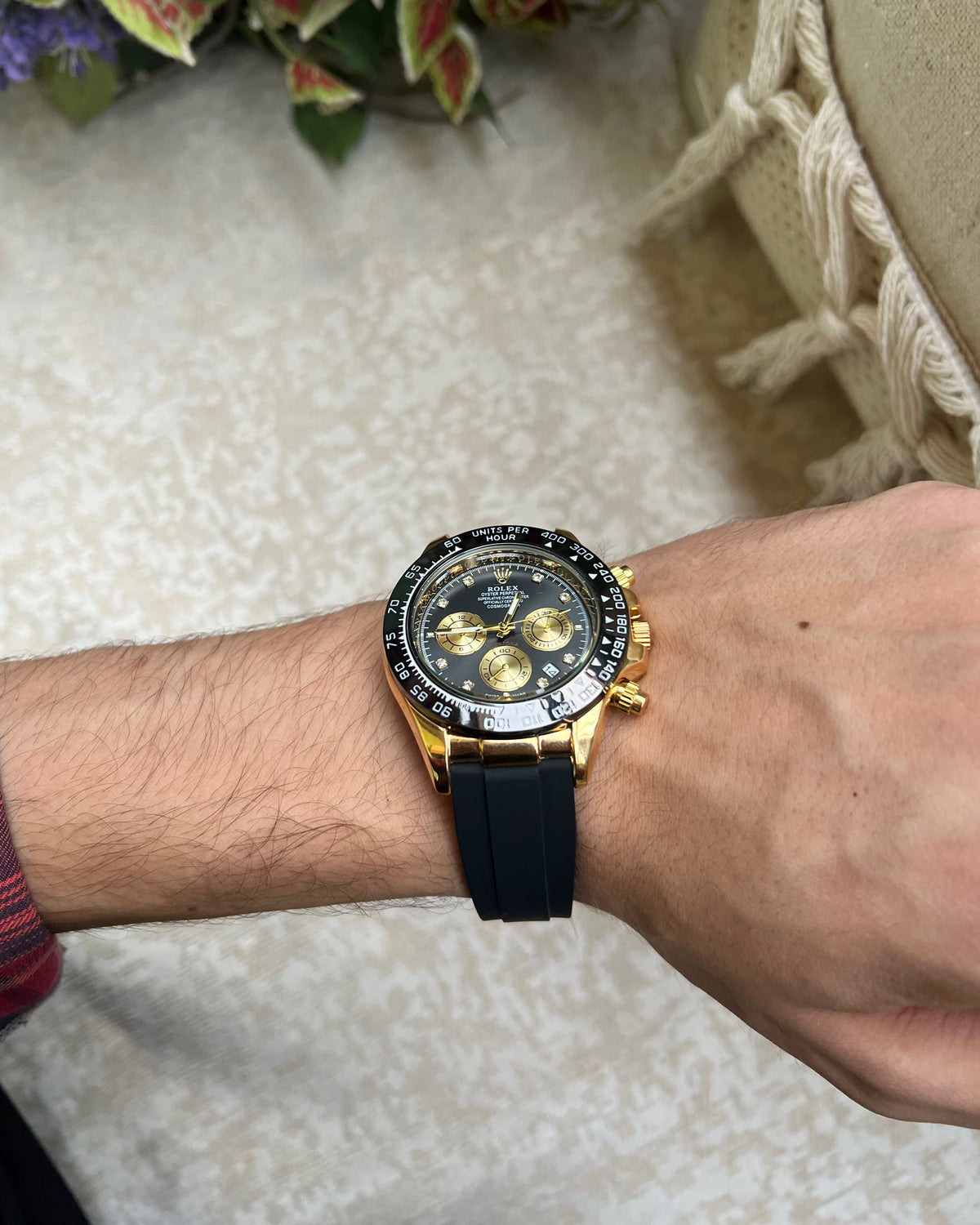 Rolex Rubber semi automatic
