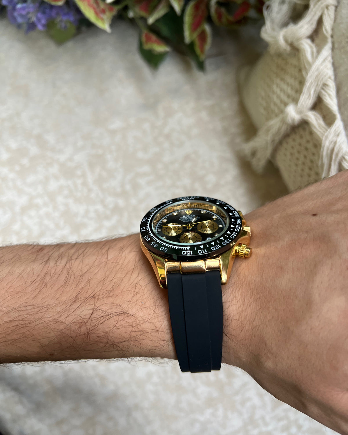 Rolex Rubber semi automatic