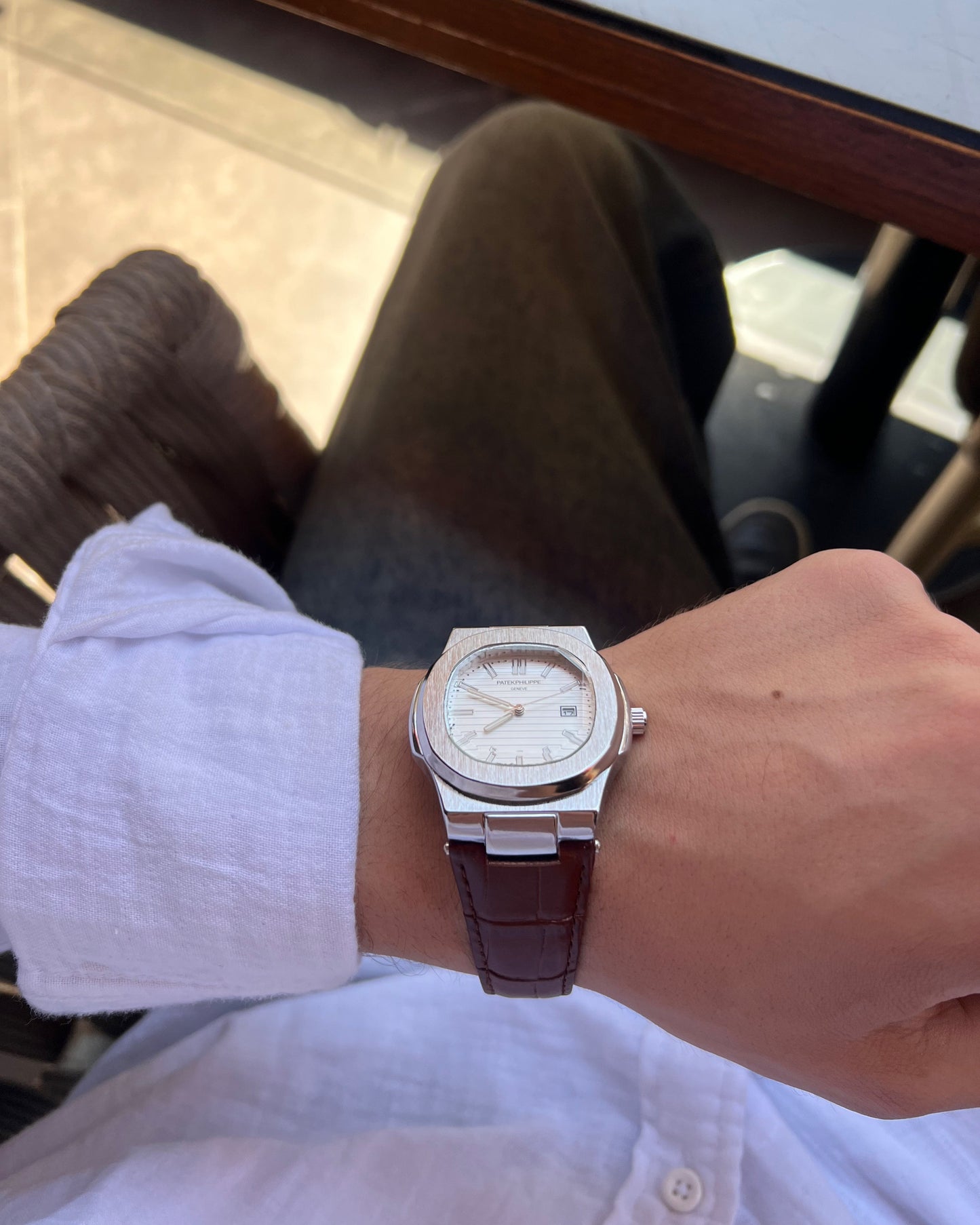 Patek Philippe 1 Leather Strap